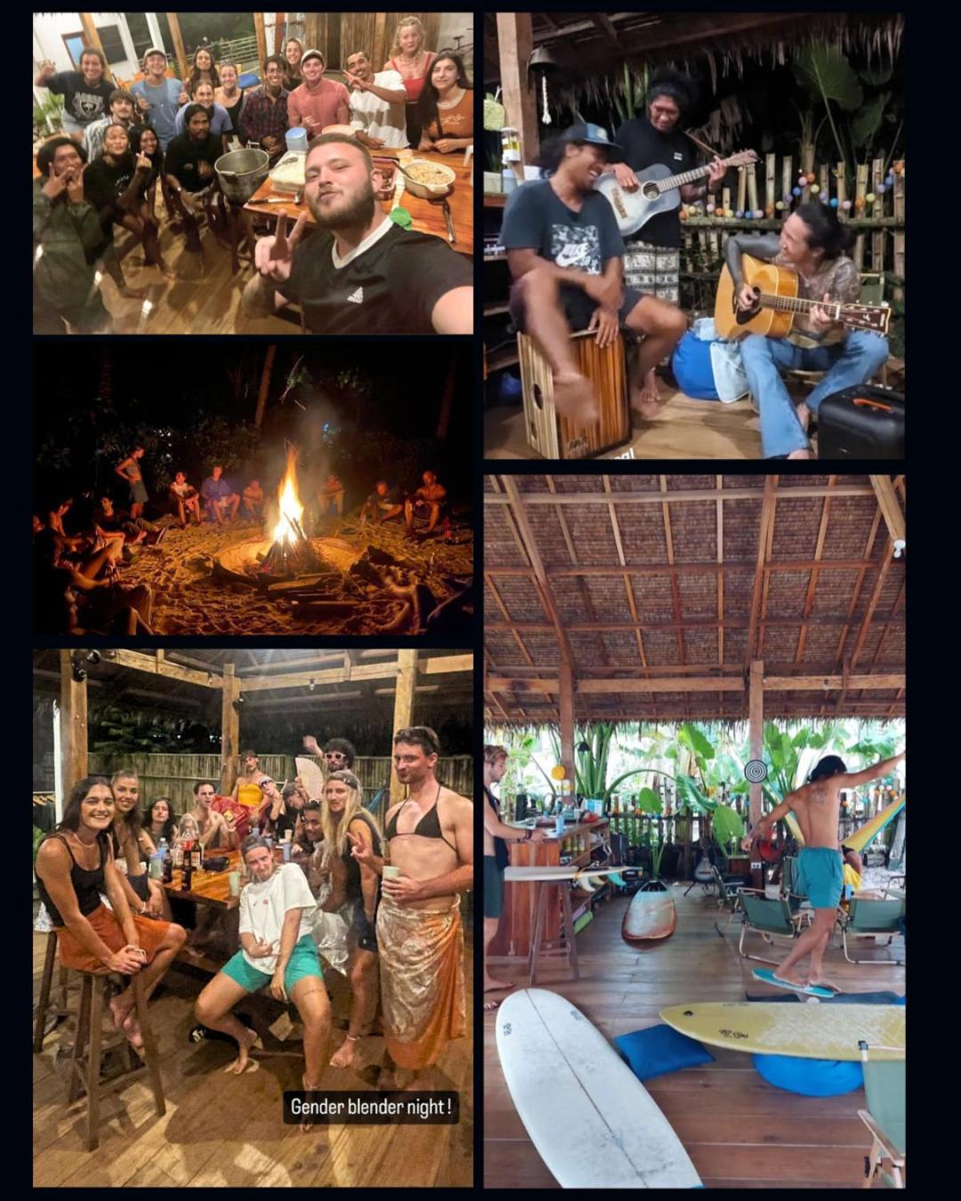 Three Little Birds Surf Hostel General Luna  Exterior photo
